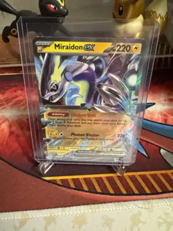 Miraidon ex 028 Sv: Scarlet & Violet Promo Card Nm - Image 3