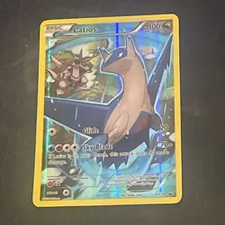 Latios XY79 Blackstar Promo Pokemon Card Mythical Collection Full Art NM - Image 1