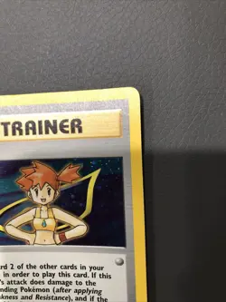 Pokemon Misty Gym Heros Unlimited Trainer Card 18/132 Holo EX - Image 5