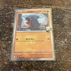 Cynthia’s Garchomp Ex 204 Black Star Promo, Gible, Gabite Cosmos Holo 3 Card Set - Image 2