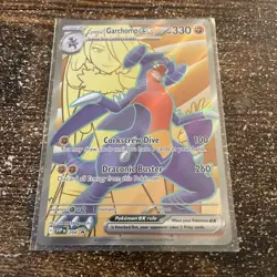 Cynthia’s Garchomp Ex 204 Black Star Promo, Gible, Gabite Cosmos Holo 3 Card Set - Image 4