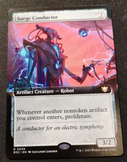 Surge Conductor - Extended Art - EOC - MTG - EN - NM - 0039 - Image 1