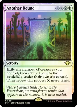 * ANOTHER ROUND * FOIL * OUTLAWS OF THUNDER JUNCTION * NM * MTG * - Image 1