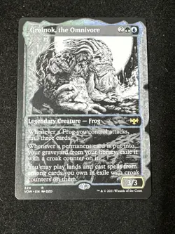 Grolnok the Omnivore Showcase Crimson Vow Magic the Gathering MTG NM 324 - Image 1