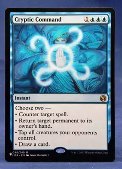 Cryptic Command (IMA) - MTG - The List - Excellent NM - Image 1