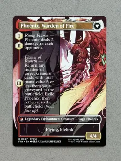 Joshua, Phoenix's Dominant #397 (Borderless) MTG Final Fantasy FIN Regular - NM - Image 2