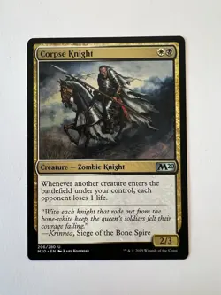Corpse Knight (2/3 Misprint) - MTG Core Set 2020 - NM - Image 1