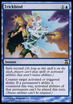 [1x] Trickbind Near Mint, English Time Spiral MTG Magic - Image 1
