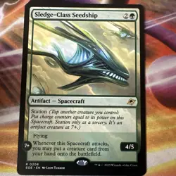 Magic The Gathering MTG - Sledge-Class Seedship - EOE - Image 1
