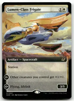 Lumen-Class Frigate (Extended Art) 321 MTG Edge of Eternities R NM - Image 1