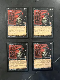 4x Mortuary x4 - Stronghold - MTG Magic - NM playset - Image 1