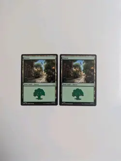 2x Forest | MTG Spider-Man Basic Land SDCC 2025 Exclusive | NM - Image 1
