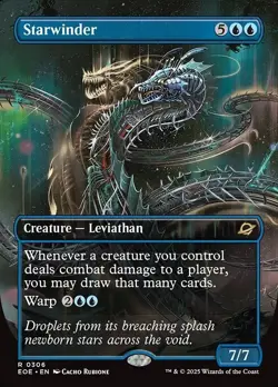 Starwinder (0306) x1 1x Borderless Edge of Eternities NM MTG - Image 1