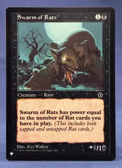 Swarm of Rats - MTG - The List - Excellent NM - Image 1