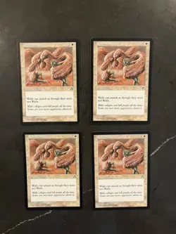 4x Rolling Stones x4 - Stronghold - MTG Magic - NM Playset - Image 1