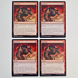 MTG Infuriate (Theros Beyond Death) 141/254 (NEAR MINT) (4X) - Image 1