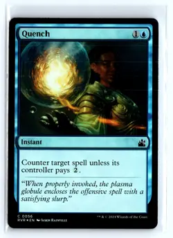 FOIL Quench Ravnica Remastered Common - MTG Magic the Gathering Card - Image 1