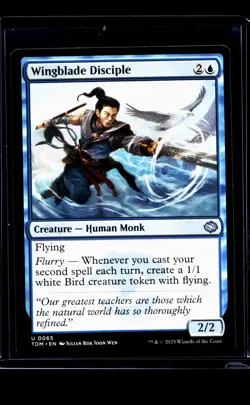 MTG Wingblade Disciple / Tarkir Dragonstorm TDM 0065 U NM - Image 1