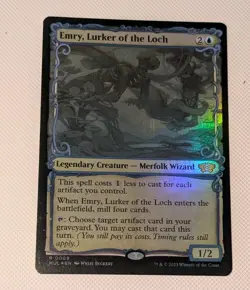 MTG *FOIL* Multiverse Legends Rare EMRY, LURKER OF THE LOCH NM - Image 1