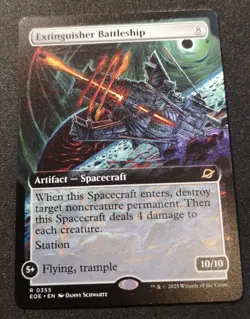 Extinguisher Battleship - Extended Art - EOE - MTG - EN - NM - 0355 - Image 1
