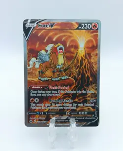 2023 Pokemon ENTEI V #GG36/GG70 Crown Zenith Galarian Gallery ENGLISH NM FRESH - Image 1