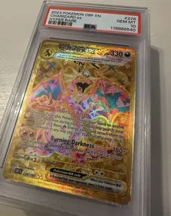 Charizard EX Hyper Rare PSA 10 GEM MINT Pokemon OBF (Obsidian Flames) 228/197 - Image 2