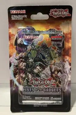 Yugioh Fists of The Gadgets Sealed Booster Pack 1st Edition 2017 (8) - Image 1