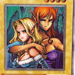 YuGiOh Konami BC-34 Ultimate Rare Gemini Elf Japanese Uncensored Artwork - Image 2