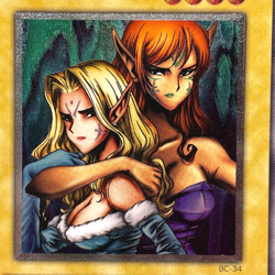 YuGiOh Konami BC-34 Ultimate Rare Gemini Elf Japanese Uncensored Artwork - Image 2