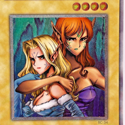 YuGiOh Konami BC-34 Ultimate Rare Gemini Elf Japanese Uncensored Artwork - Image 2