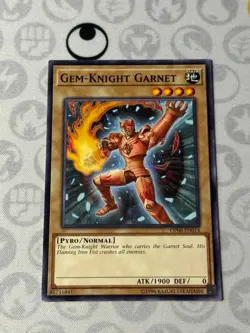 Gem-Knight Garnet - OP06-EN014 - Common (NM) - Yugioh - Image 1