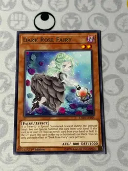 Dark Rose Fairy - LED4-EN024 - Rare (NM) - Yugioh - Image 1