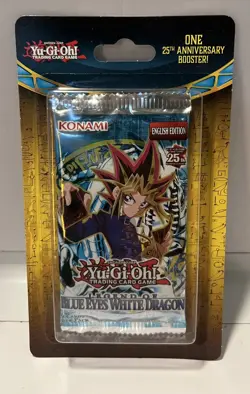 Yugioh Legend Of Blue Eyes White Dragon 25th Anniversary Sealed Blister - Image 1