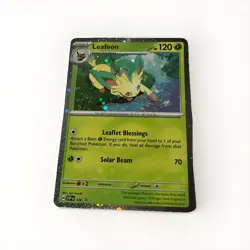 Leafeon SVP-EN170 Holo Promo Scarlet & Violet Black Star Promo Mint Pokemon Card - Image 1