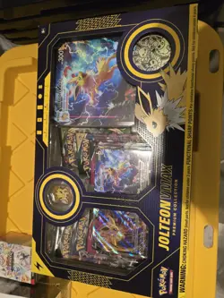 Pokemon Eeveelution Vmax Premium Collection Set of 3 - Vaporeon Flareon Jolteon - Image 1