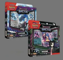 Pokemon Rival Battle Deck Marnie/Steven 6ct Case - Image 1