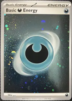 Basic Darkness Energy (Cosmos Holo) 007 Sv01: Base Set Holo - Pokemon Card - Image 1