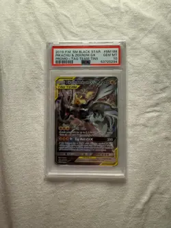 Pokemon 2019 Pikachu & Zekrom GX Tag Team Black Star Promo Tin FA #SM168 PSA 10 - Image 3