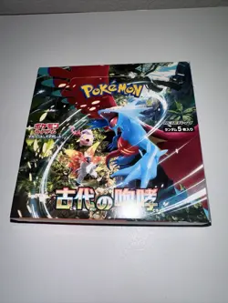 Pokemon Japanese Booster Box Ancient Roar sv4K S&V - No Shrink Wrap - Image 1