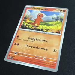Pokemon 151 Starter Set Charmander, Squirtle, Bulbasaur, Pikachu Common Lot NM - Image 3