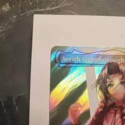 Aerith Gainsborough (Borderless) (Surge Foil) Final Fantasy Foil - Image 3