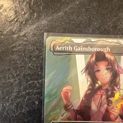 Aerith Gainsborough (Borderless) (Surge Foil) Final Fantasy Foil - Image 3