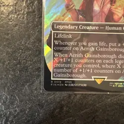 Aerith Gainsborough (Borderless) (Surge Foil) Final Fantasy Foil - Image 4