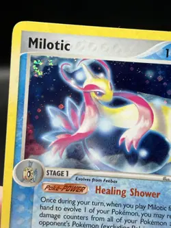 Pokemon EX Hidden Legends Milotic 12/101 Holo Card NM/Excellent Swirl WJ1 - Image 2