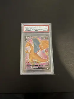 Pokemon TCG Charizard V SWSH Black Star Promo SWSH050 Holo Promo - Image 1