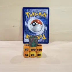 Pokemon Trading Card Game TCG - Dice Set- 7 Dice NEW **Evolving Skies ** Orange - Image 1