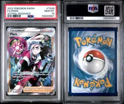 Piers Full Art - PSA 10 - TG28/TG30 - Astral Radiance - Graded Pokemon - Image 1