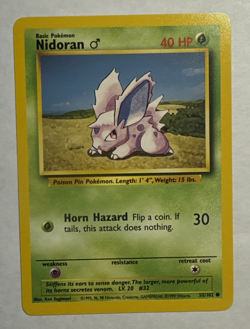 Lot Of 5 Pokemon Base set Vintage Cards Deveolution Ponyta Nidoran Dewgong LP/NM - Image 5