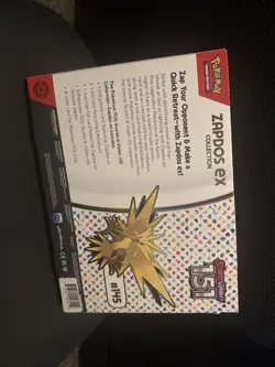 Pokemon 151 Zapdos EX Collection Box - Image 2