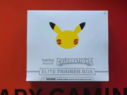 Pokemon English Celebrations Elite Trainer Box Brand New Sealed - Image 1